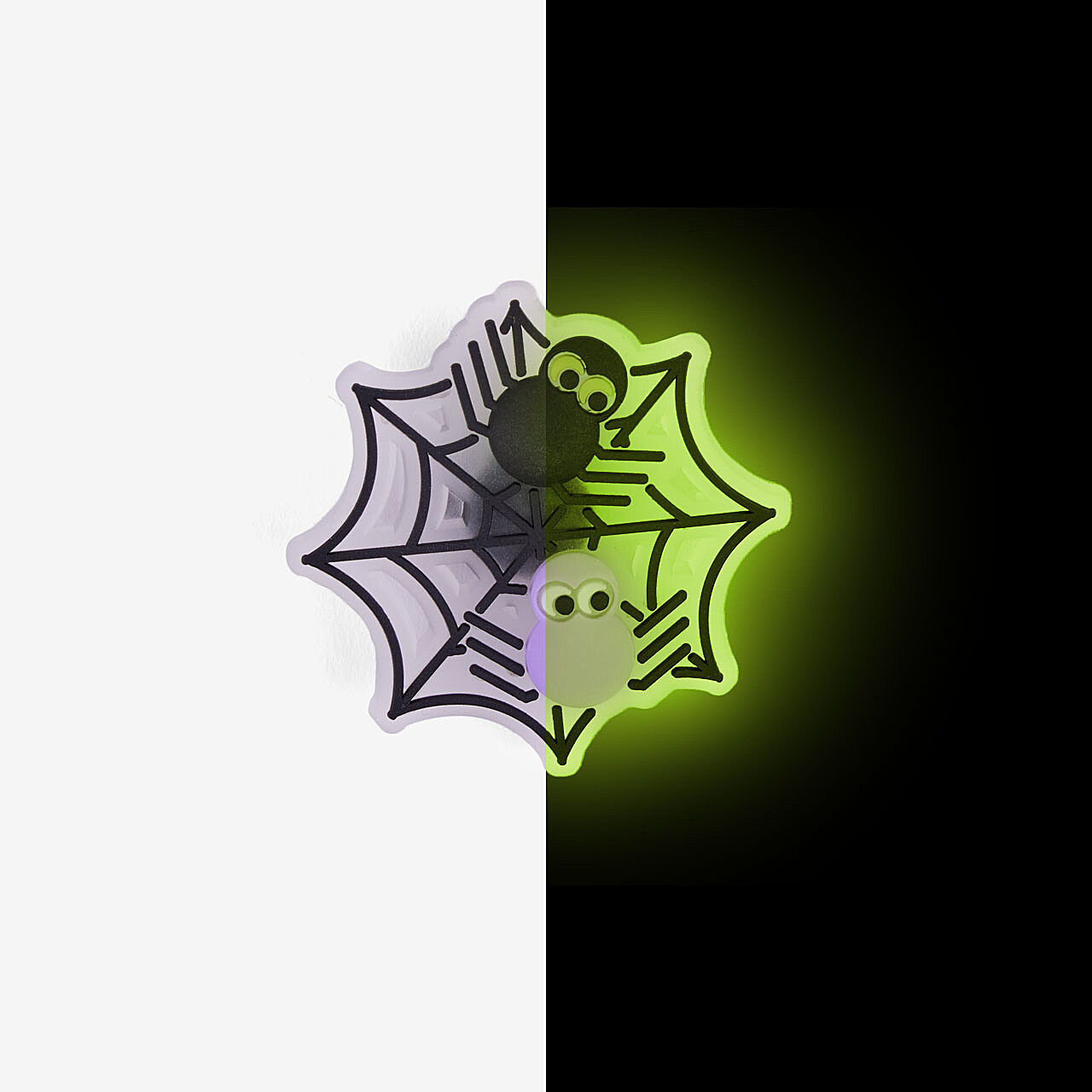 Amulety COQUI AMULET Glowing Spider Web M