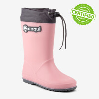 RAINY COLLAR Powder pink/Dk. grey