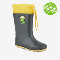 RAINY COLLAR FUR Antracit/Yellow hero