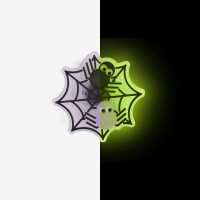 AMULET Glowing Spider Web