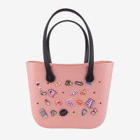 STACY Powder Pink/Black + Amulet