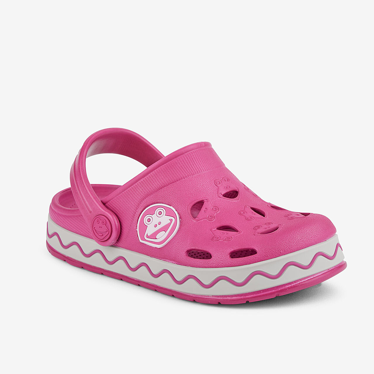 Dětské clogsy COQUI FROGGY Magenta/Stone 32/33
