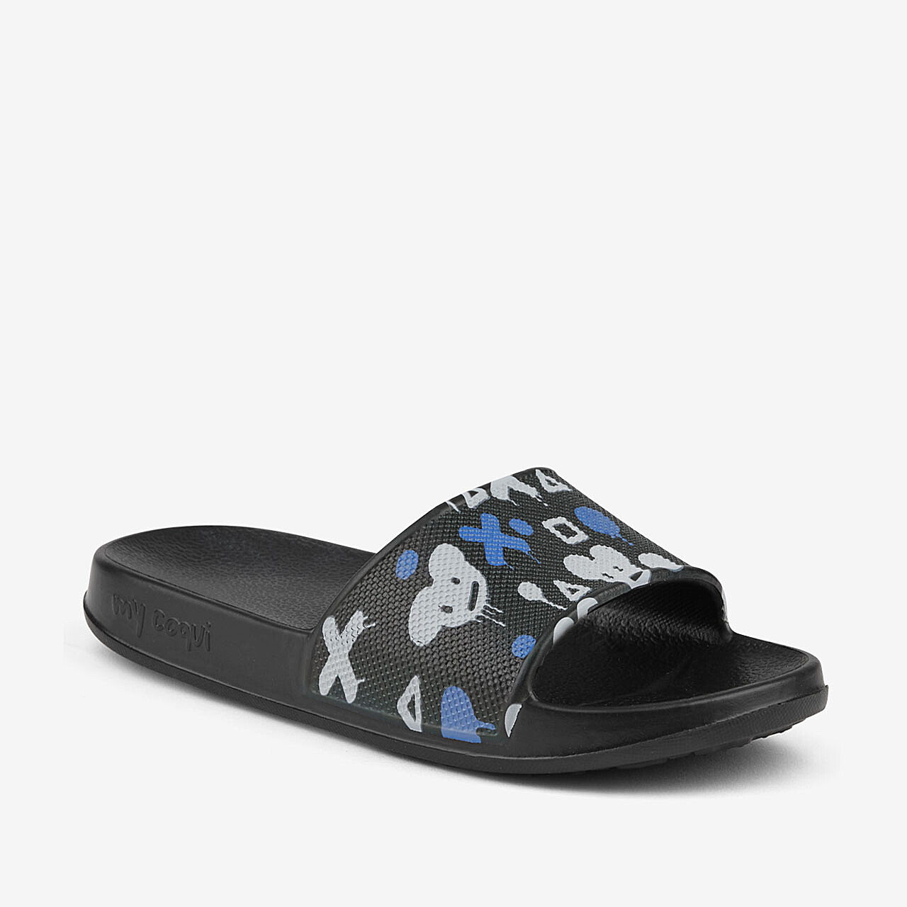 Dětské pantofle COQUI TORA Black/Mid. grey mouse 30/31