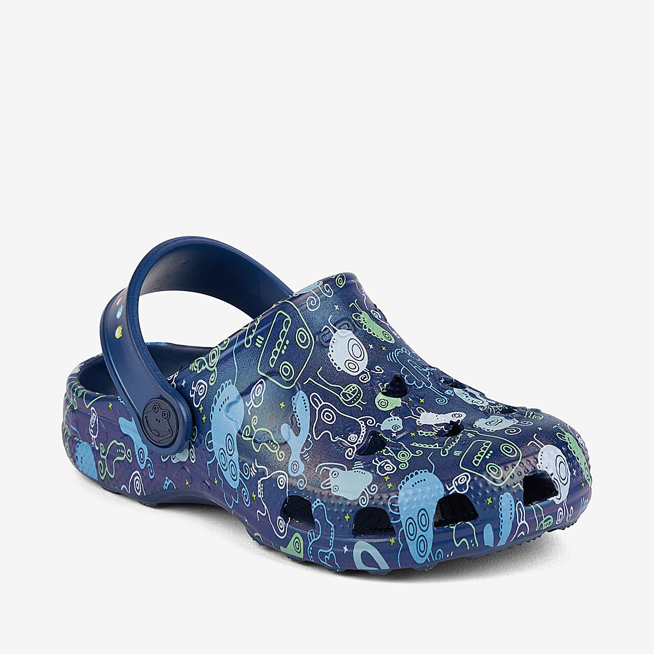 Dětské clogsy COQUI LITTLE FROG Navy monster 23/24