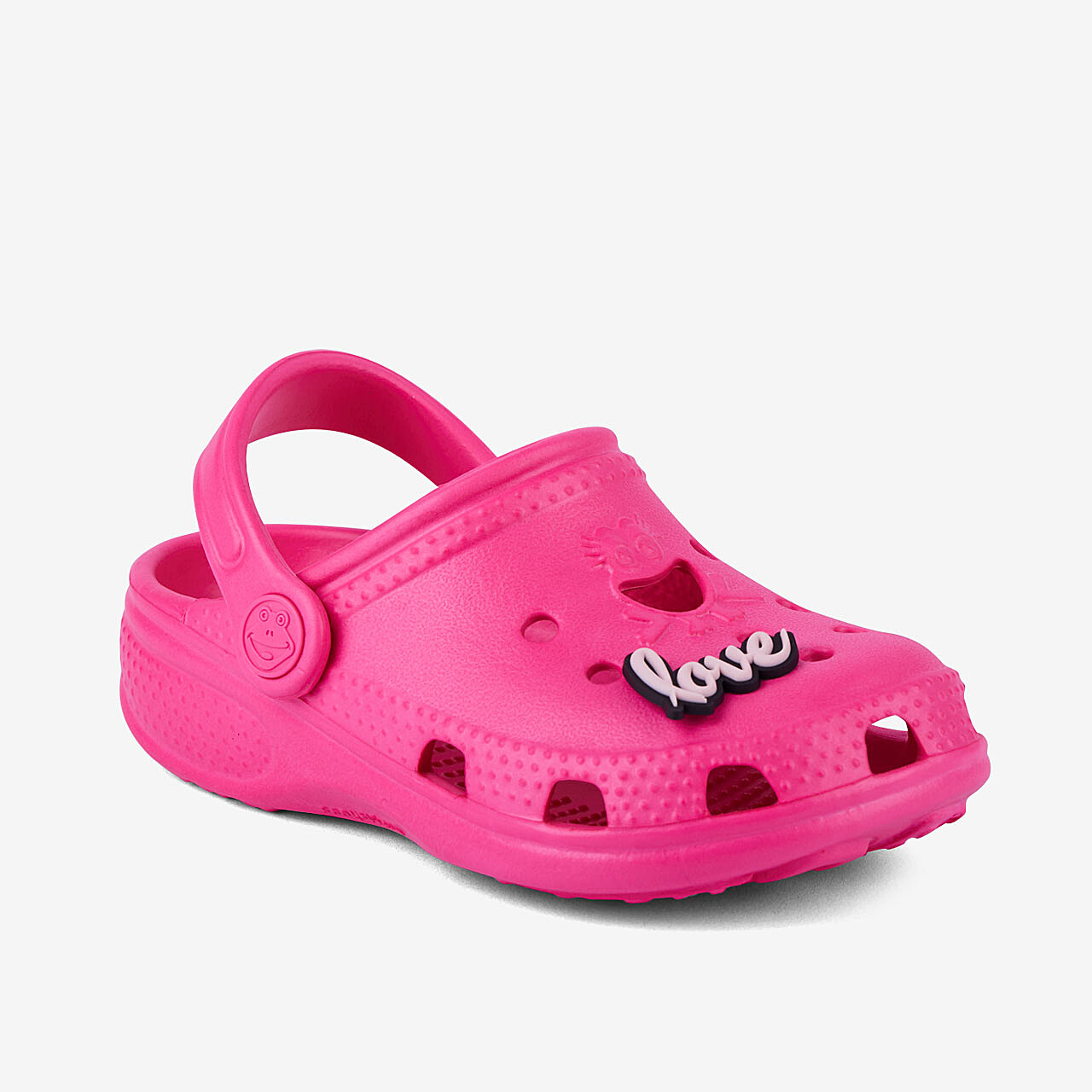 Dětské clogsy COQUI BIG FROG Lt. Fuchsia + Amulet 36/37