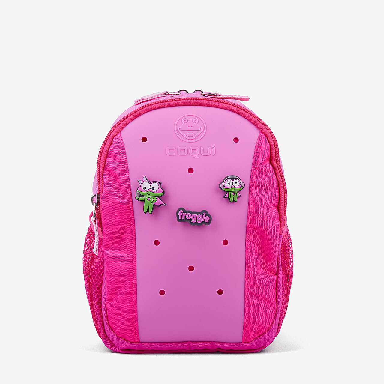 Dětské batohy COQUI RUCKSY Dk. Pink/Lt. Fuchsia + Amulet mix