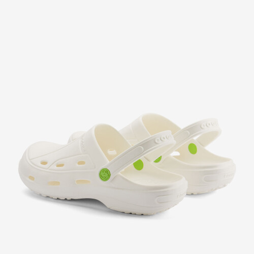 Clogsy TINA perlovo biele