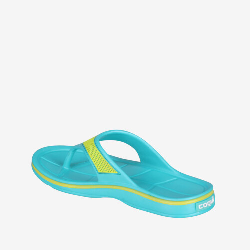 В'єтнамки чоловічі COQUI ZUCCO (7902 Turquoise/Citrus) блакитний