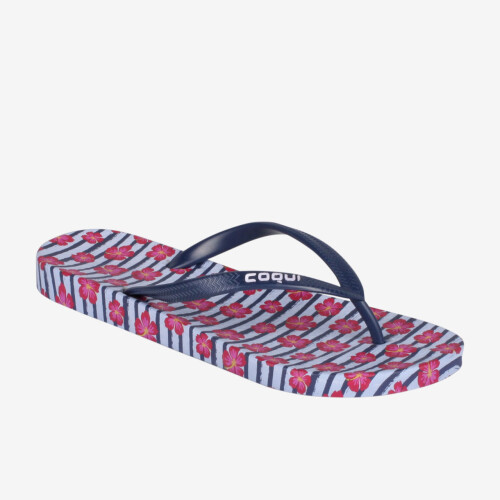 Flip Flops KAJA PRINTED navy blau/rot