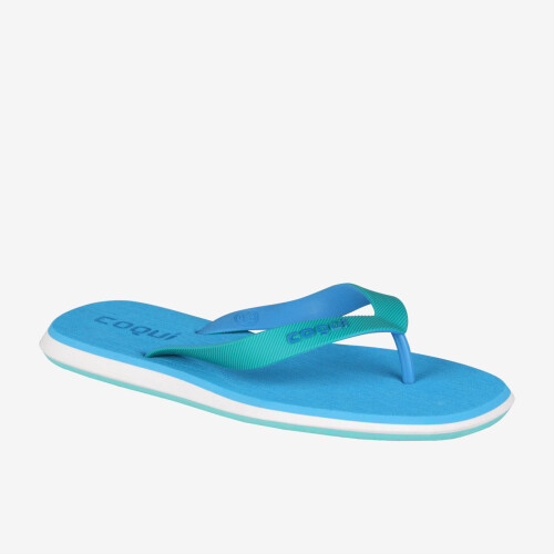 Kare flip-flop papucs kék