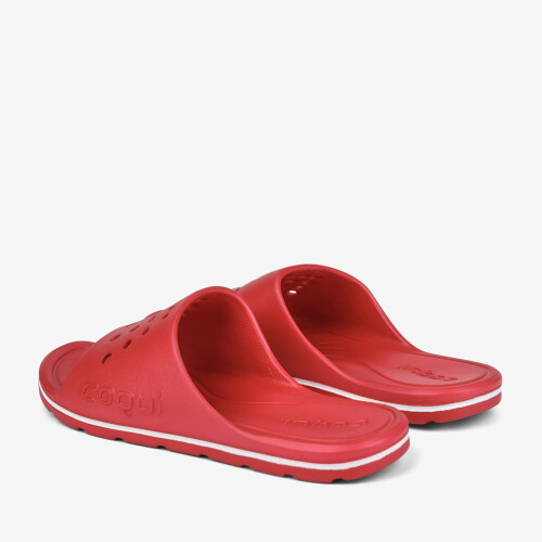 Pantofle LONG červená