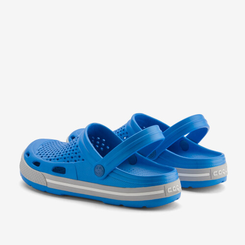 Clogs LINDO blau/grau