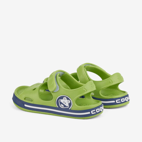Sandály FOBEE zelená/tmavě modrá