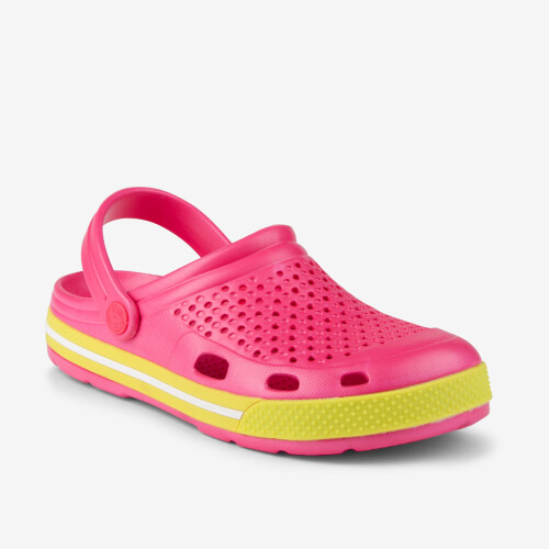 Clogs LINDO pink/gelb