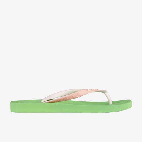 KAJA flip-flop papucs lime/pasztell rózsaszín