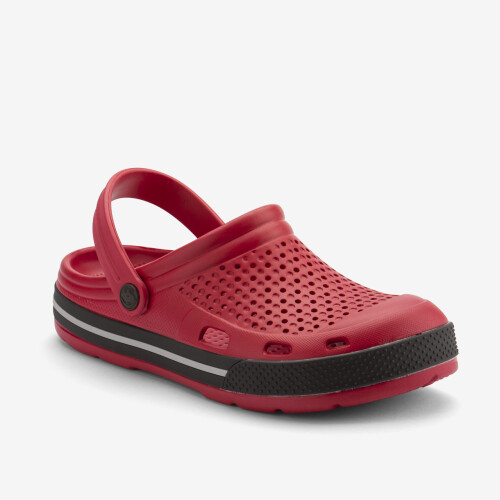 Clogs LINDO rot/anthrazit