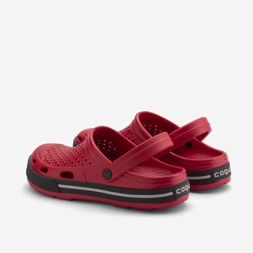 Clogs LINDO rot/anthrazit