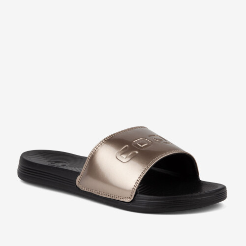 Slipper SANA schwarz/bronze