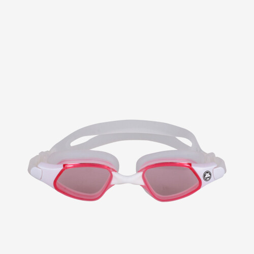 Plavecké okuliare unisex biela-červená