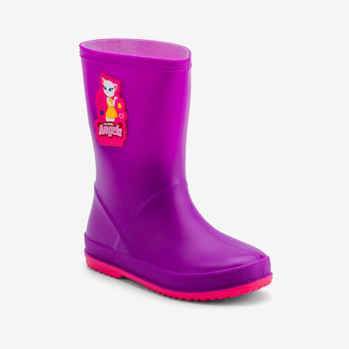 Дитячі гумові чоботи COQUI Talking Tom and Friends (8505 Purple/Lt. fuchsia) фіолетовий пурпуровий/рожевий