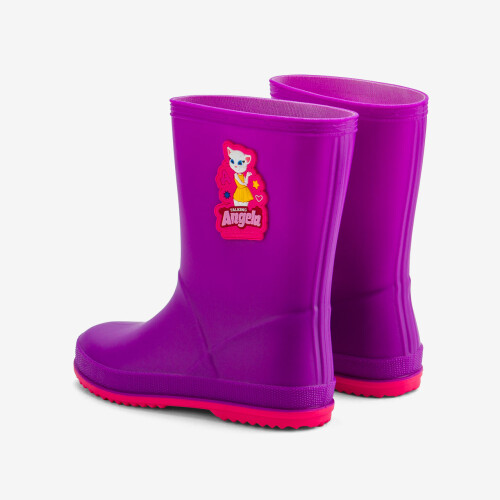 Дитячі гумові чоботи COQUI Talking Tom and Friends (8505 Purple/Lt. fuchsia) фіолетовий пурпуровий/рожевий