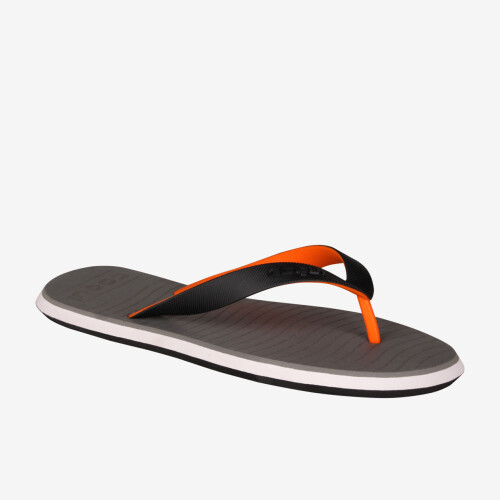 KARE flip-flop papucs antracit narancssárga