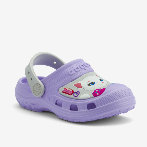 Clogs MAXI Talking Tom and Friends lila/grau