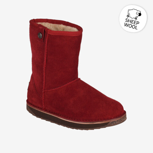 Зимові жіночі чоботи COQUI VALENKA (160 Burgundy) бордовий бордовий