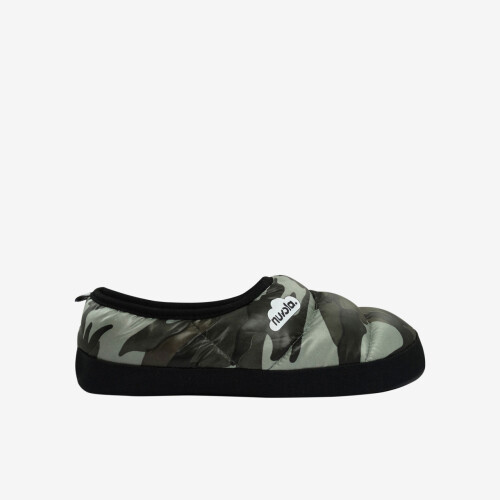 NUVOLA Classic Printed Camouflage Green