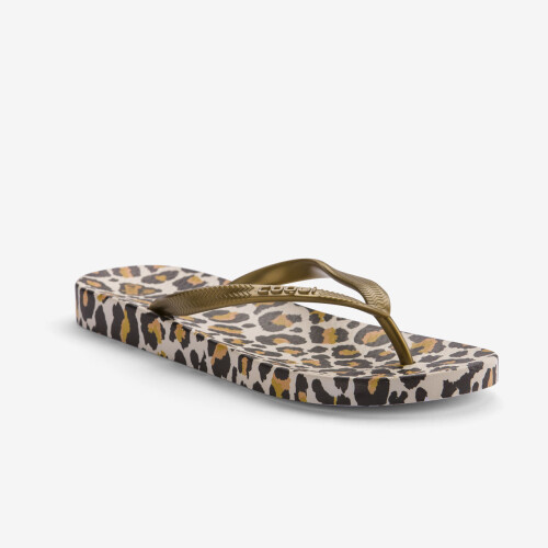Flip Flops KAJA PRINTED leopard/gold