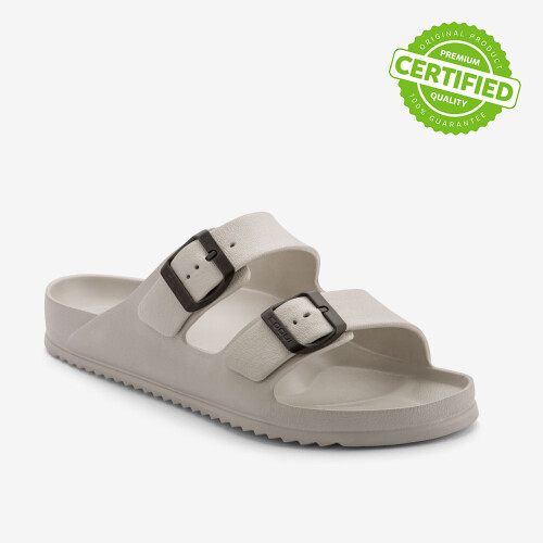 Шльопанці чоловічі з ремінцями COQUI KONG (8301 Stone) сірий сірий