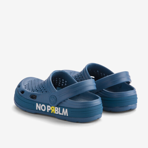 Сабо (крокси) дитячі COQUI LINDO (6423 Niagara blue prblm) синій джинсовий