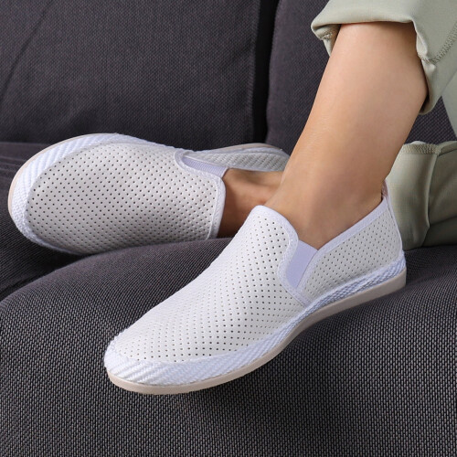 Espadrilky NUBE W biele