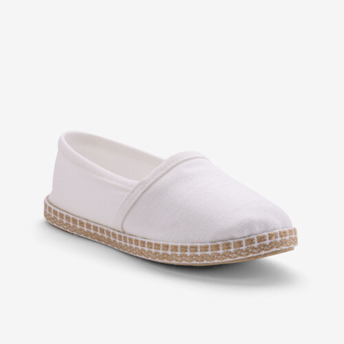 PLATA Espadrilles cipő fehér