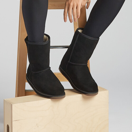 Зимові жіночі чоботи COQUI VALENKA (160 Black) чорний чорний
