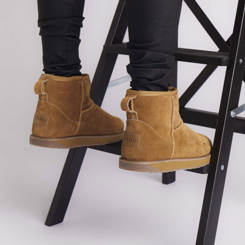 Зимові жіночі низькі чоботи COQUI VALENKA (158 Lt. brown) коричневий/рудий коричневий