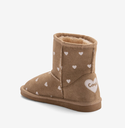 Kinder VALENKA BOOTS braun/herzen