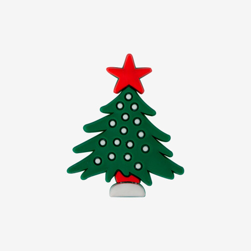 Amulett Karácsonyfa zöld/piros