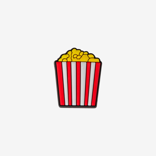 Amulett Popcorn piros/fehér/sárga
