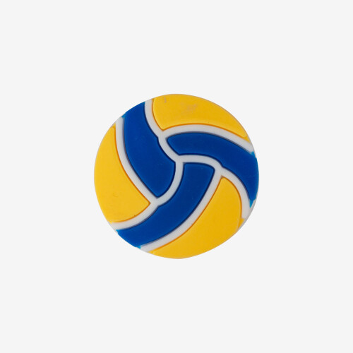 AMULET Volejbalová lopta žltá/modrá