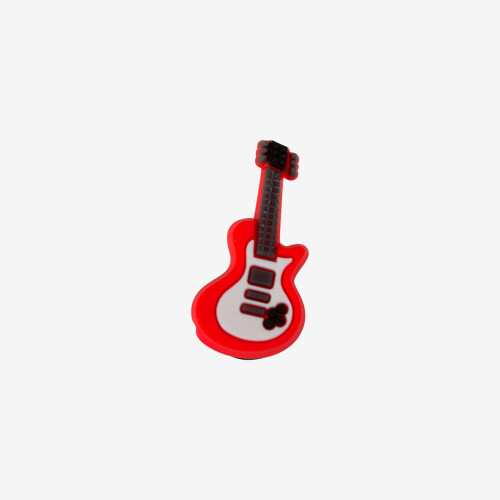 AMULET Gitara červená/biela/čierna