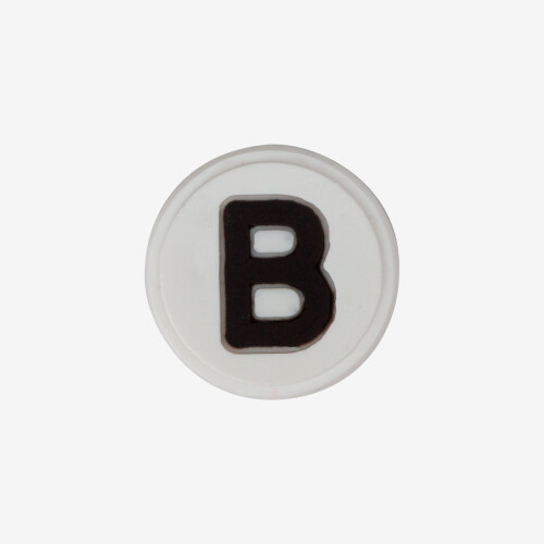 AMULET abeceda B čierna/biela [HU]