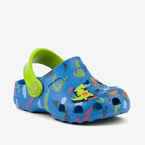 Clogs LITTLE FROG Dino mit Anstecker