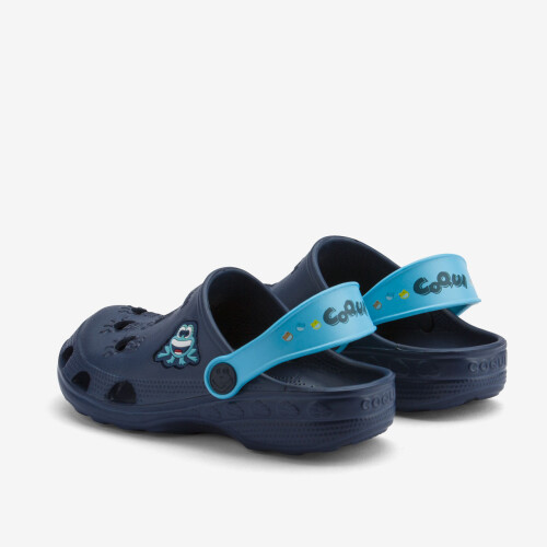 Clogs LITTLE FROG navy/blau