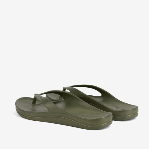 NAITIRI flip-flop papucs katonai zöld