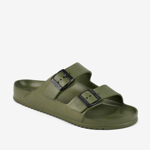 Pantofle KONG army zelená