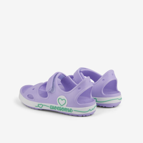 Sandálky YOGI fialová/biela
