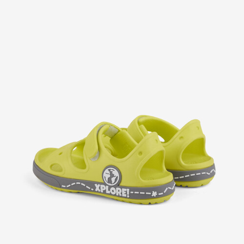 Sandálky YOGI ctrusová žltá/šedá
