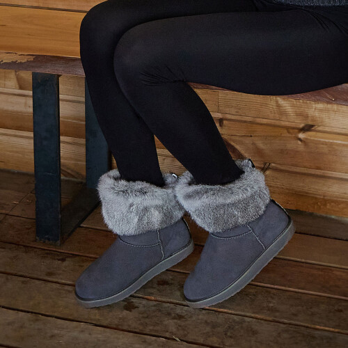 VALENKA middle Grey/Silver fur