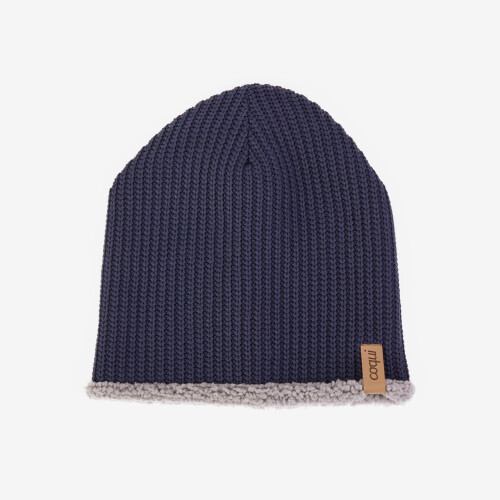 WINTER BEANIE Navy/Lt. Grey